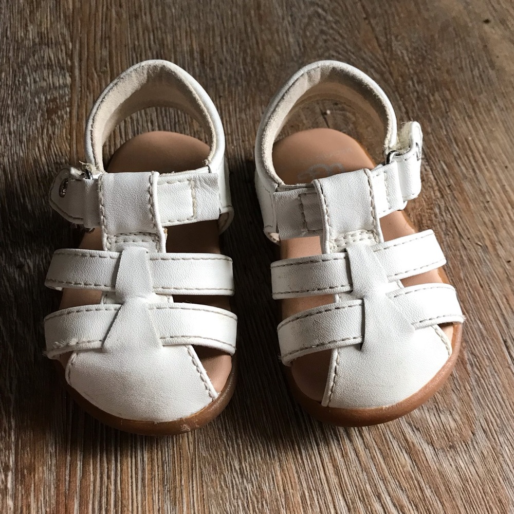 Ugg Leather Baby Sandals - washable!